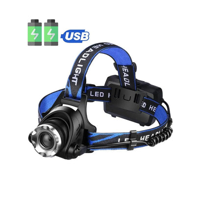 TS Waterproof Rechargeable Headlamp - Ace Baits