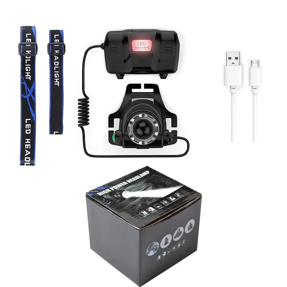 TS Waterproof Rechargeable Headlamp - Ace Baits