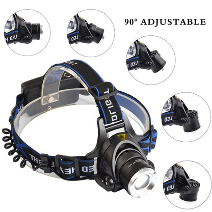 TS Waterproof Rechargeable Headlamp - Ace Baits