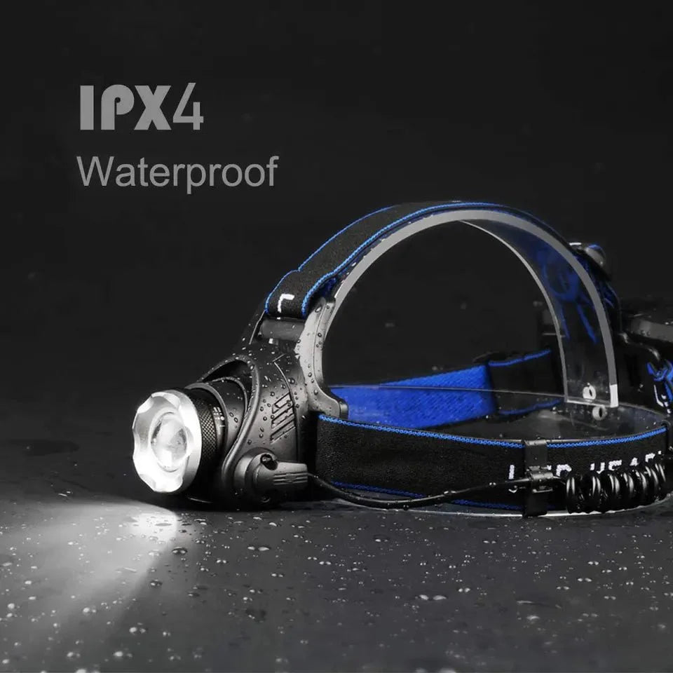 TS Waterproof Rechargeable Headlamp - Ace Baits